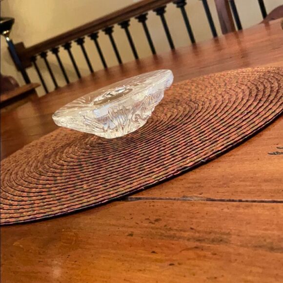 Orrefors Sweden Crystal Tea Light Candle Holder - Picture 8 of 8